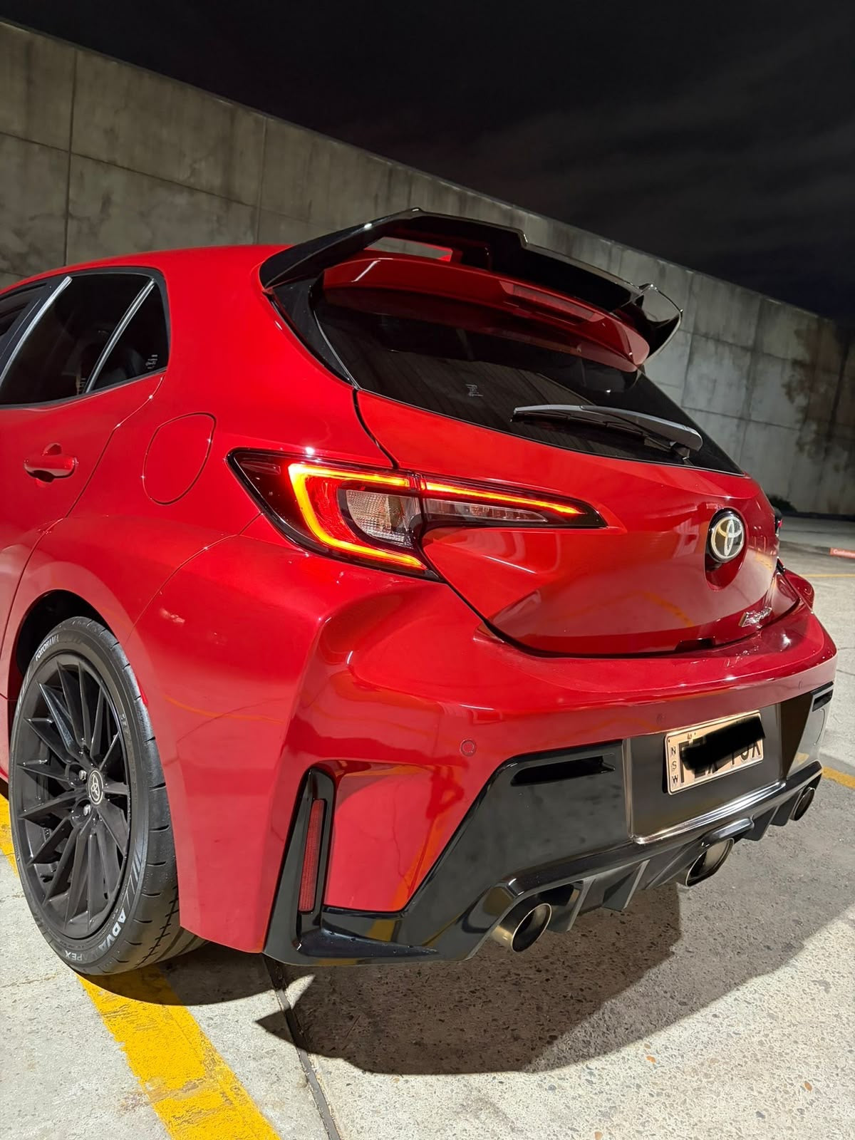 Toyota Corolla Hatch 2019-2026 OE style rear spoiler