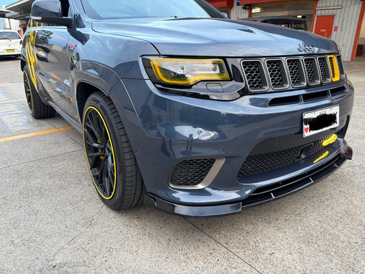 Grand Cherokee SRT front lip splitter