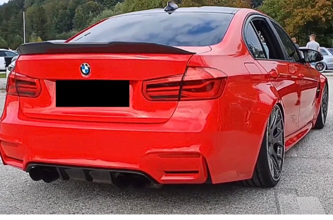 BMW series F30 F80 2012-2018 Rear boot trunk PSM Spoiler