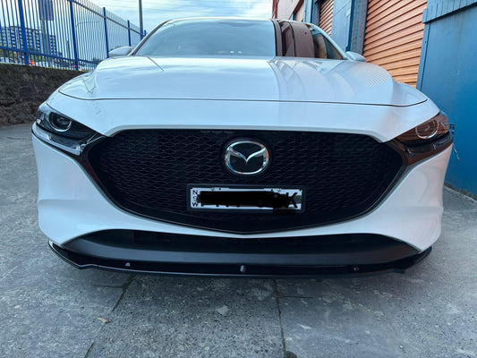 Mazda 3 2019+ front lip splitter