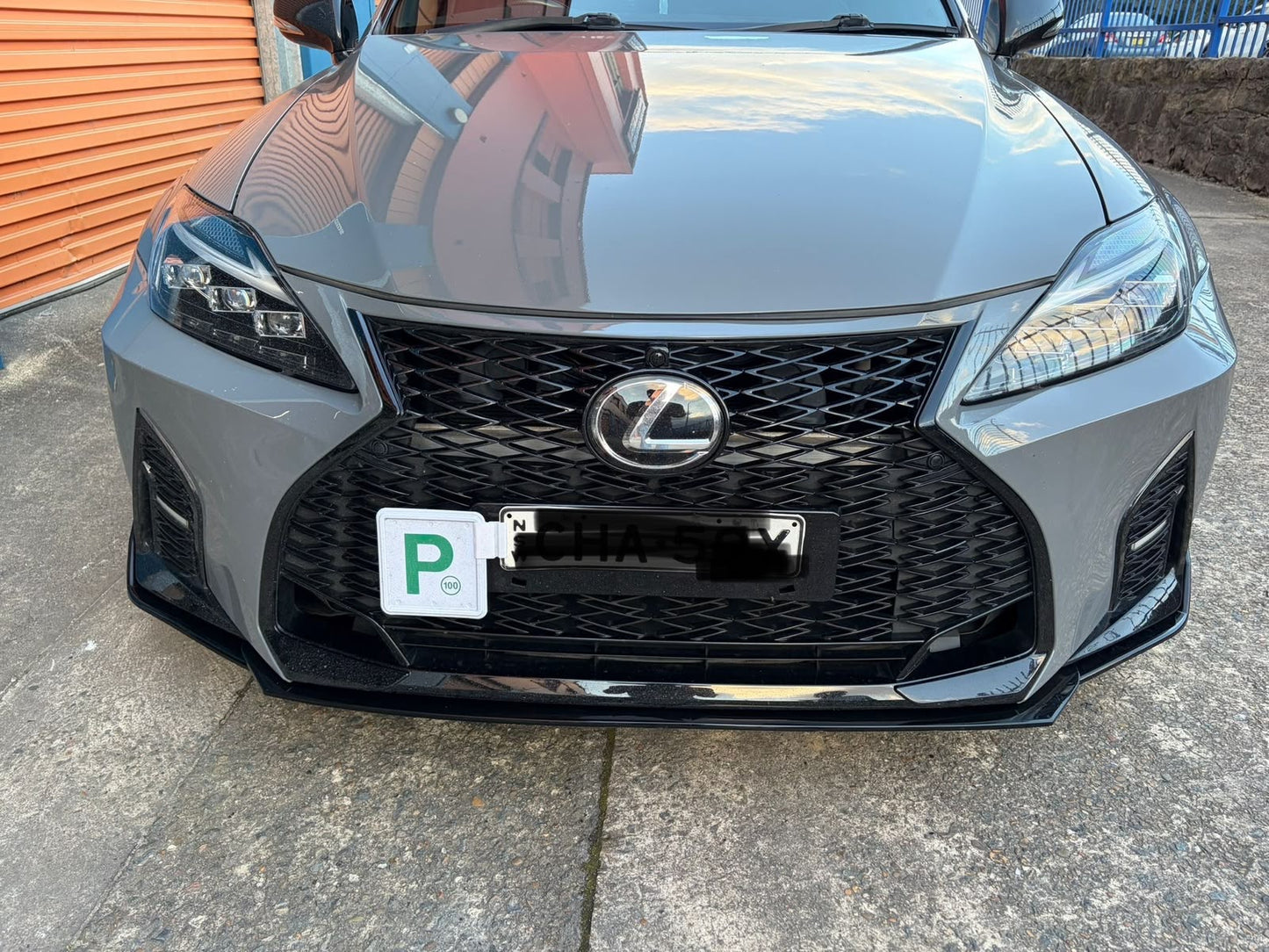 Lexus is250 is350 F sport front bumper 4is conversion set